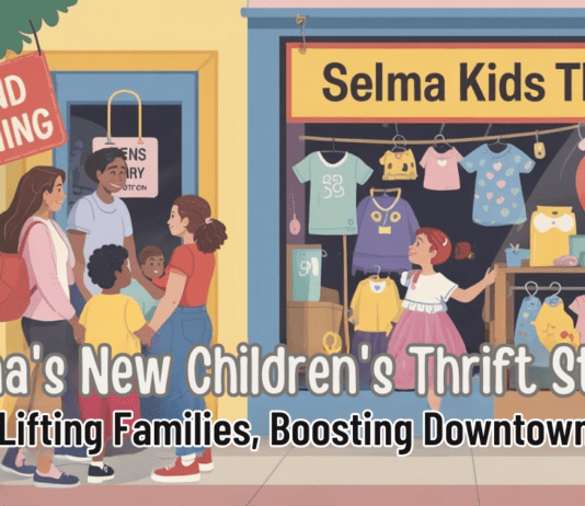 Selma’s New Children’s Thrift Store Aims to Lift Families, Boost Downtown