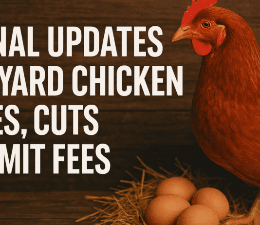 Avenal Updates Backyard Chicken Rules, Cuts Permit Fees