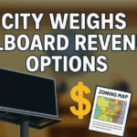 Council Discusses Electronic Billboard Policy and Revenue Potential