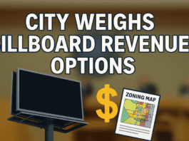 Council Discusses Electronic Billboard Policy and Revenue Potential