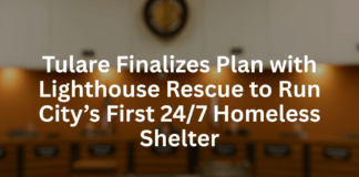Tulare City Council meeting approves term sheet with Lighthouse Rescue Mission to operate full-time homeless shelter