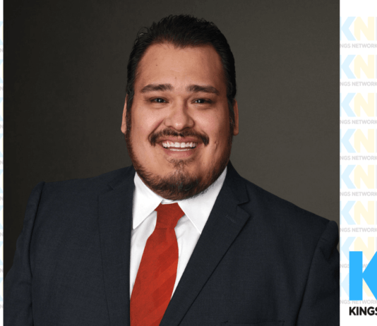Francisco Ramirez Jr. former Mayor of Hanford and Editor in Chief of Kings Network News standing confidently as a community leader and advocate for business friendly policies