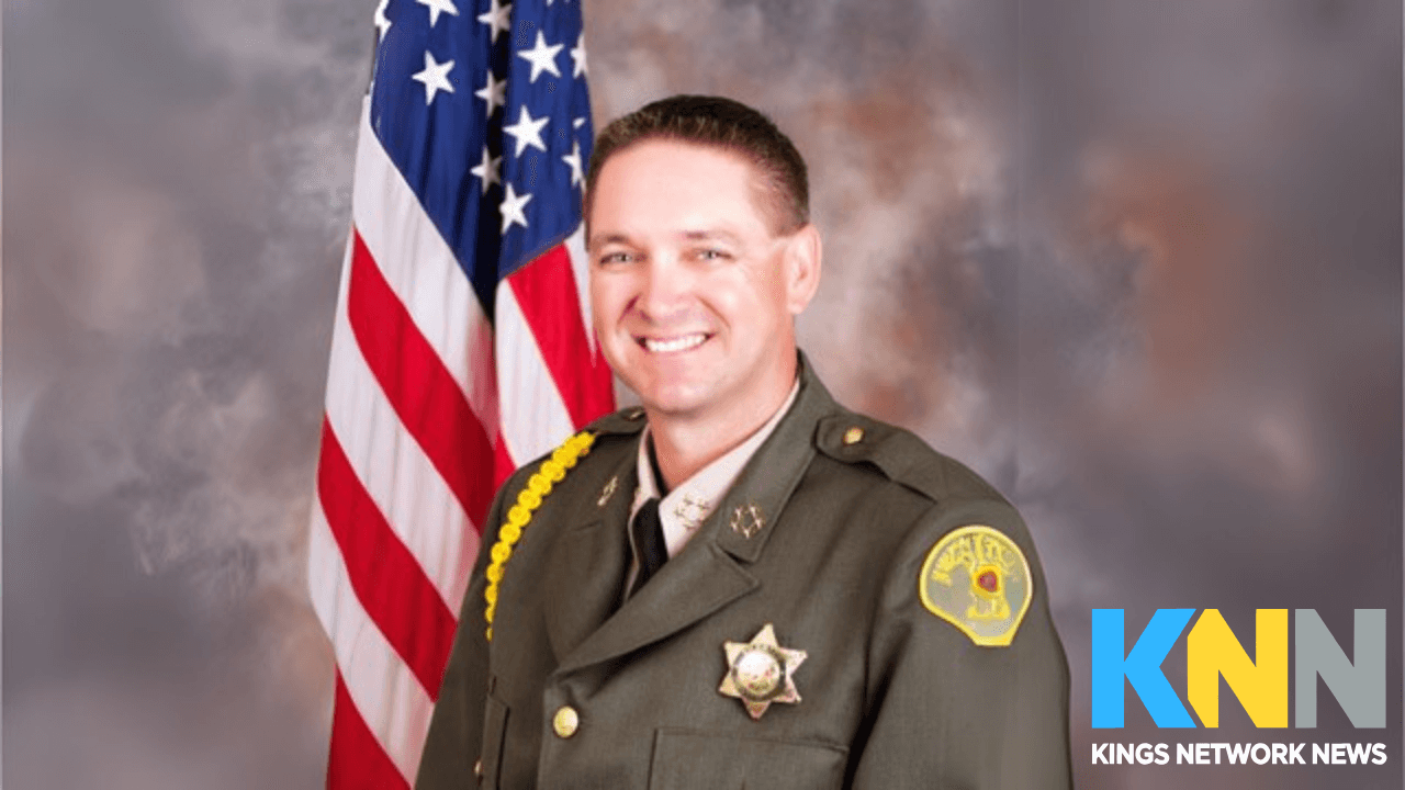 Sheriff Dave Robinson speaking at the Kings County Board of Supervisors meeting, announcing his planned retirement effective November 24, 2025. Sheriff Dave Robinson speaking at the Kings County Board of Supervisors meeting announcing his planned retirement effective November 24 2025