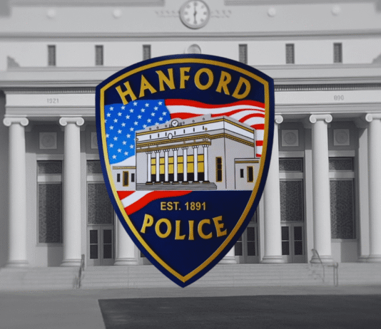 Hanford Police Arrest Convicted Felon Found With Firearm, Drugs During Loitering Stop