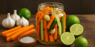 Pickling with Lime Juice: Flavor and Wellness