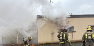 Attic Fire Causes Major Damage to East Lacey Boulevard Business in Hanford