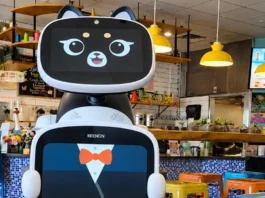 Aloha Express Introduces Kitty Robot Server in Visalia Aloha Express Introduces Kitty Robot Server in Visalia - Kitty robot server