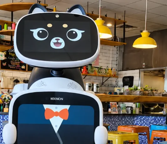 Aloha Express Introduces Kitty Robot Server in Visalia - Kitty robot server