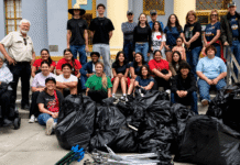 Hanford Youth and Rotarians Team Up for Downtown Cleanup, Strengthening Community Ties