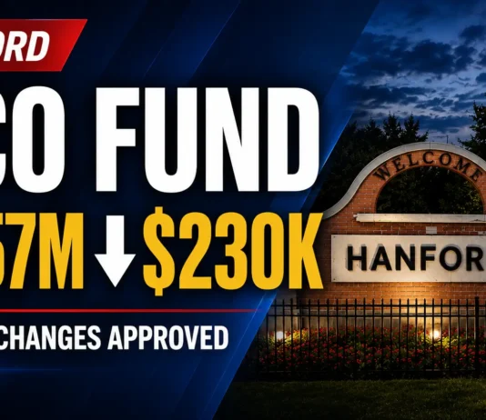 Hanford Balances Budget, Delays Street Projects as ACO Fund Nears Depletion Hanford Balances Budget, Delays Street Projects as ACO Fund Nears Depletion - Hanford ACO Fund